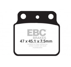 Klocki hamulcowe EBC FA137R (kpl. na 1 tarcze) (odpowiednik PROX 37.207402)