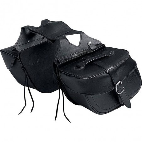 Q-Bag Leatherette saddle bag pair 08 removable 20L