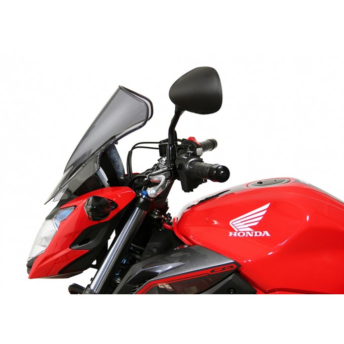 Szyba motocyklowa MRA HONDA CB 500 F, PC58, 2016-2018, forma NSM, przyciemniana