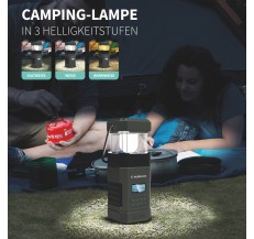 Albrecht DR 114 DAB+ outdoor radio with camping lamp