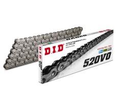 DID 520V-108 ŁAŃCUCH (108 OGNIW) O-RING (OTWARTY + ZAPINKA)
