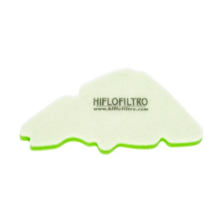 HIFLO FILTR POWIETRZA PIAGGIO 50/125/200 LIBERTY 00-14 (50) (DWUSKŁADNIKOWY)
