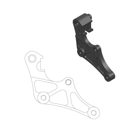 MOTO-MASTER PROMOCJA ADAPTER DO TARCZY SUPERMOTO SM RACING 320 YAMAHA YZ 125/250 '17-, YZF 250/450 '16-