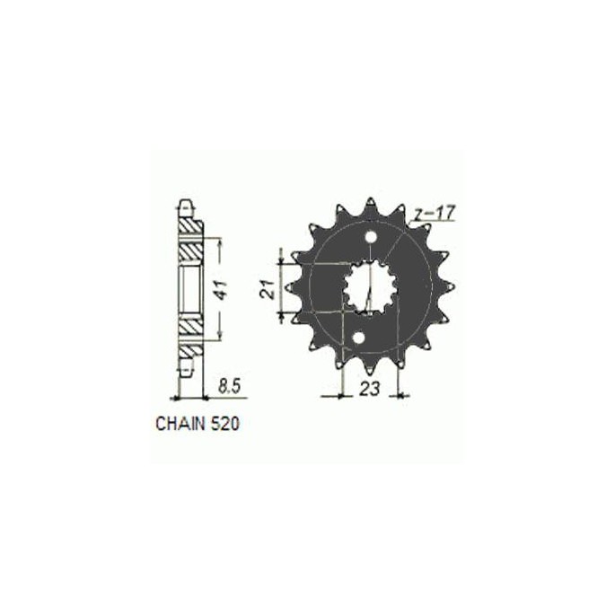 ZEBATKA NAPEDOWA SUNSTAR SUNF362-15