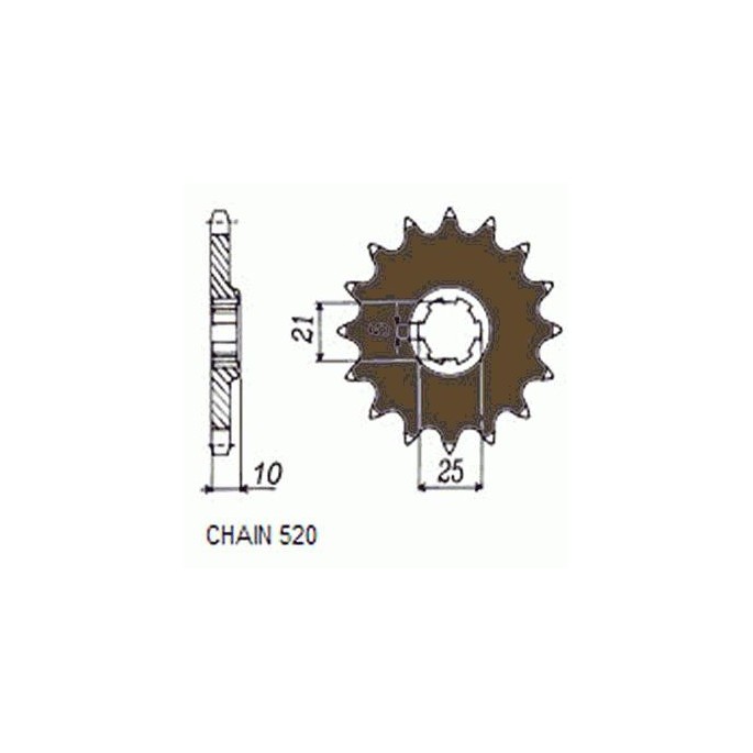 ZEBATKA NAPEDOWA SUNSTAR SUNF384-15