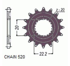 ZEBATKA NAPEDOWA SUNSTAR SUNF388-13