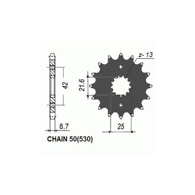 ZEBATKA NAPEDOWA SUNSTAR SUNF511-14