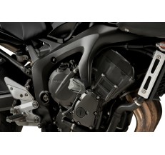 CRASH PADY PUIG DO YAMAHA FZ6 N/S/S2 04-10 CZARNE