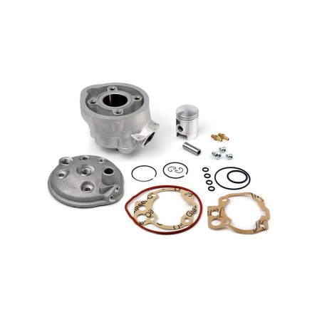 CYLINDER NICASILOWY Z GŁOWICĄ AIRSAL MINARELLI AM6 APRILIA RS RX MBK X-POWER RIEJU MRX PEUGEOT TRAIL XP YAMAHA DT TZR 48MM 2T