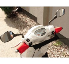 PAS TRANSPORTOWY PUIG DO MOTOCYKLI (ZA KIEROWNICĘ) CZARNY
