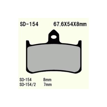 KLOCKI HAMULCOWE   VD-154/2