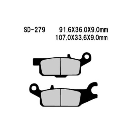 KLOCKI HAMULCOWE   VD-279