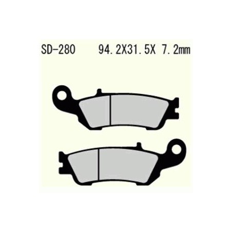 KLOCKI HAMULCOWE   VD-280