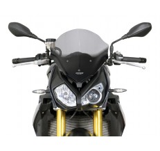 Szyba motocyklowa MRA BMW S1000 R, K10, 2014-, forma T, przyciemniana