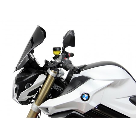 Szyba motocyklowa MRA BMW F 800 R, E8ST, 2015-, forma T, czarna