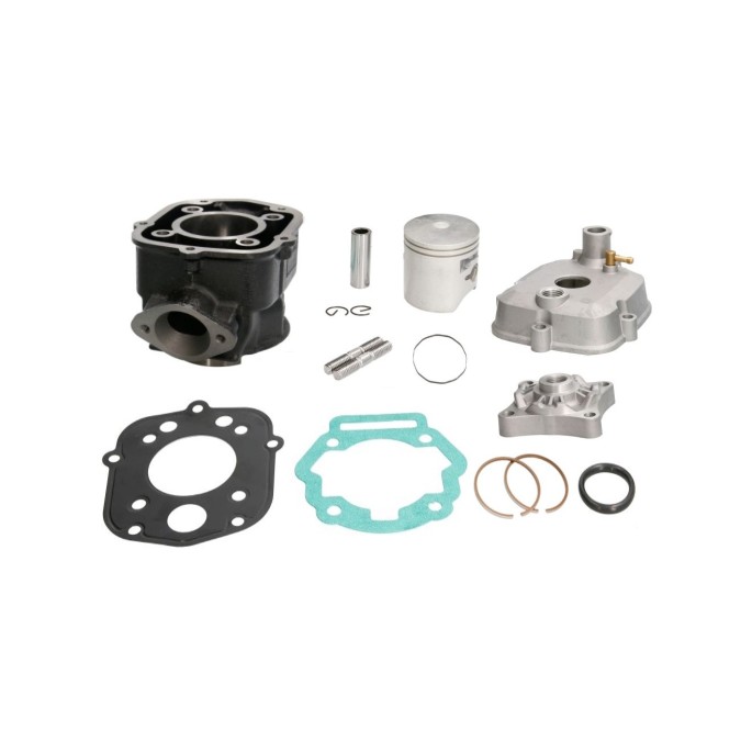 CYLINDER ŻELIWNY POWER FORCE Z GŁOWICĄ DERBI SENDA APRILIA RS 47MM 2T