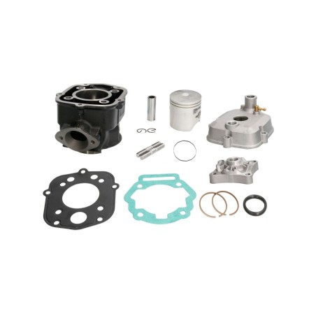 CYLINDER ŻELIWNY POWER FORCE Z GŁOWICĄ DERBI SENDA APRILIA RS 47MM 2T