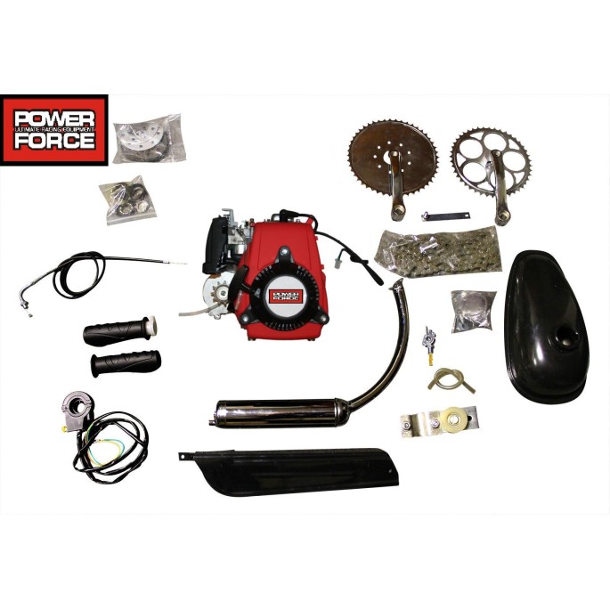 SILNIK POWER FORCE DO ROWERU 4T 50 CCM  
