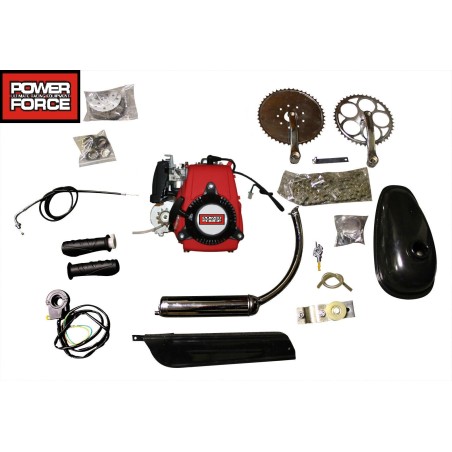 SILNIK POWER FORCE DO ROWERU 4T 50 CCM  
