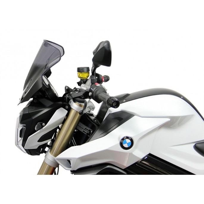 Szyba motocyklowa MRA BMW F 800 R, E8ST, 2015-, forma R, przyciemniana