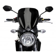 Szyba motocyklowa MRA SUZUKI SV 650, WCX0 / WCX1, 2016-, forma NSN, przyciemniana