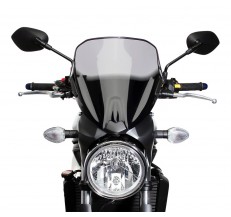 Szyba motocyklowa MRA SUZUKI SV 650, WCX0 / WCX1, 2016-, forma NSN, przyciemniana