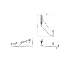 SPOILERY DOWNFORCE RACE PUIG DO DUCATI PANIGALE V2 20-21 CZARNE