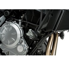 CZĘŚCI ZAMIENNE - PARA GUMOWYCH KOŃCÓWEK DO CRASH PADS R19 DO SUZUKI GSX-R750 04-05 SZARE