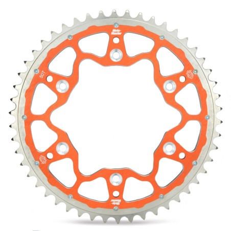 MOTO-MASTER ZĘBATKA TYLNA DUAL RING (STALOWO-ALUMINIOWA) 899 49 (89949) KOLOR POMARAŃCZOWY KTM/HUSQVARNA/HUSABERG (JTA897.49) 