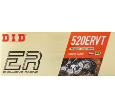 DID 520ERVT-122 ŁAŃCUCH (122 OGNIW) X-RING (ZŁOTY) (OTWARTY + ZAPINKA)