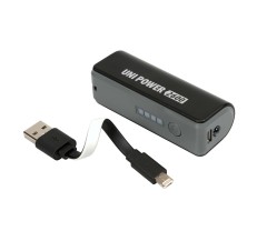 38820 Uni-Power 2600 power pack with Apple / Micro Usb universal cable