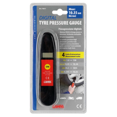 74011 Digital tyre pressure gauge