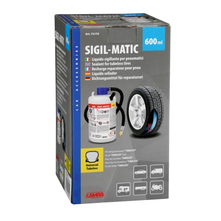 72175 Sigil-Matic, sealant kit for tubeless tyres, 600 ml