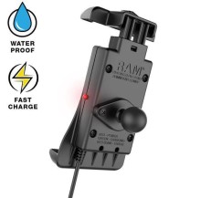 RAM-HOL-UN14WB-1 RAM® Quick-Grip™ 15W Waterproof Wireless Charging Holder with Ball