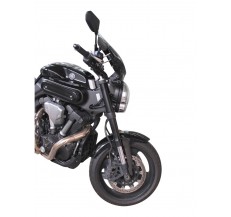 Uniwersalna szyba do motocykli bez owiewek MRA, forma VFSC, bezbarwna