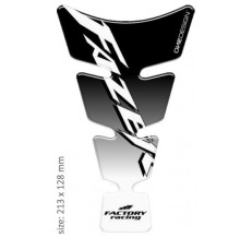 PRINT tankpad Spirit shape logo Yamaha Fazer czarne on przeźroczysty