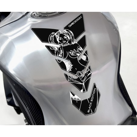 PRINT tankpad BLACK EDITION sexy woman 1