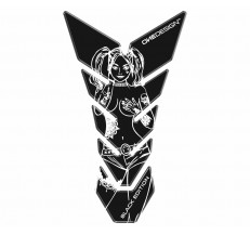 PRINT tankpad BLACK EDITION sexy woman 1