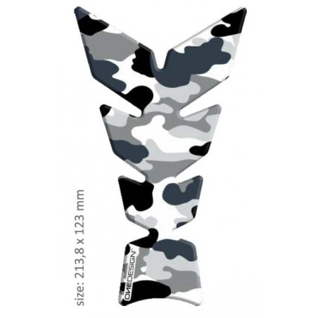 PRINT tankpad Moon "Soft touch" camouflage artic