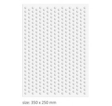PRINT przeźroczysty sheet with bubbles resin 350x250mm