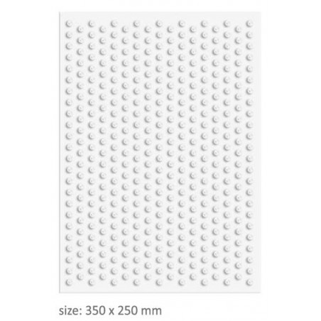 PRINT przeźroczysty sheet with bubbles resin 350x250mm