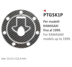 PRINT naklejka na wlew paliwa Kawasaki up 1999