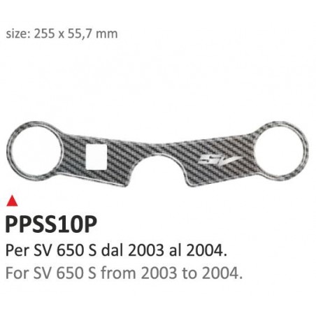 PRINT Naklejka na półkę kierownicy Suzuki SV650S 2003/2004