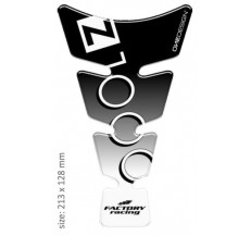 PRINT tankpad Spirit shape logo Kawasaki Z1000 czarne on przeźroczysty