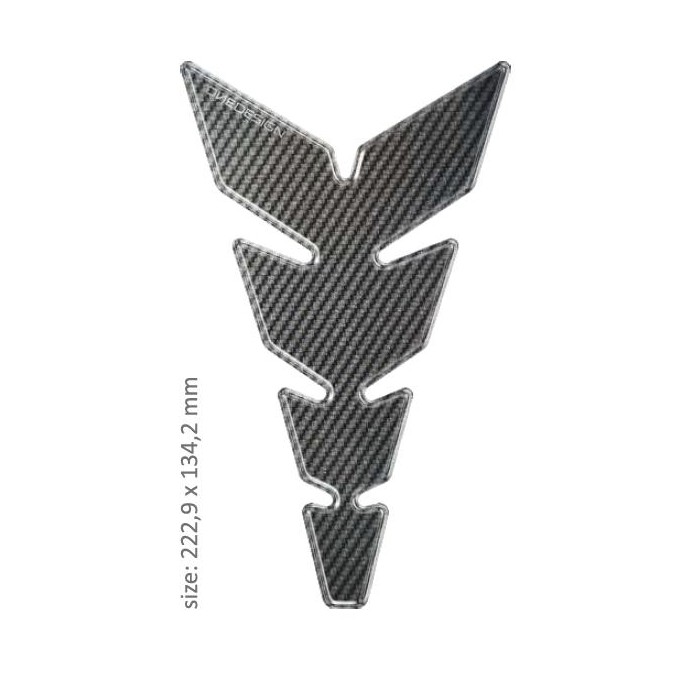 PRINT tankpad Moon Slim carbon