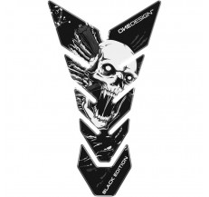 PRINT tankpad BLACK EDITION skull 6