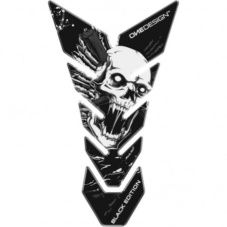 PRINT tankpad BLACK EDITION skull 6