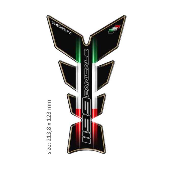 PRINT tankpad Moon Ducati 1199