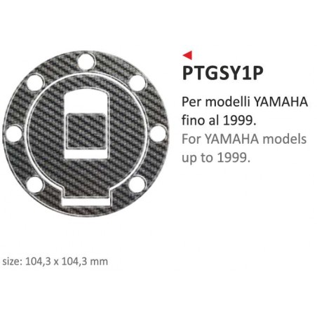 PRINT naklejka na wlew paliwa Yamaha up to 1999