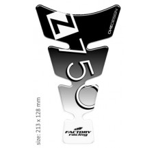 PRINT tankpad Spirit shape logo Kawasaki Z750 czarne on przeźroczysty